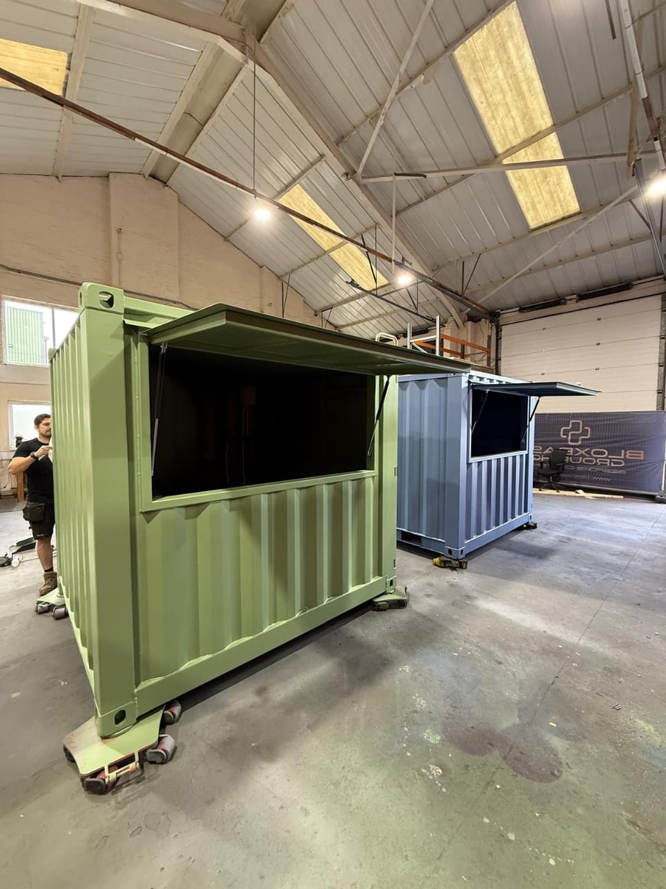 Mobile Container Kiosk
