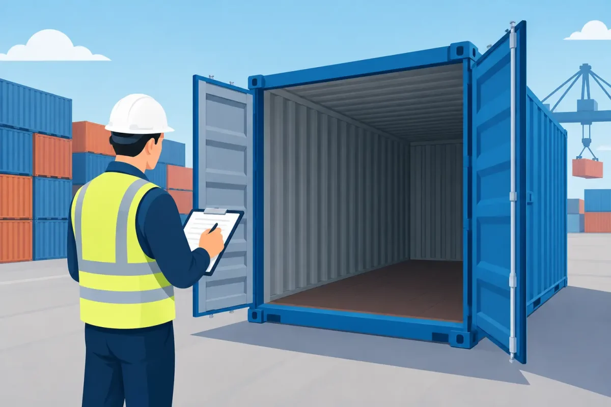 Freight Container Inspection Before You Buy